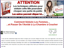 Tablet Screenshot of amour-et-desir.com